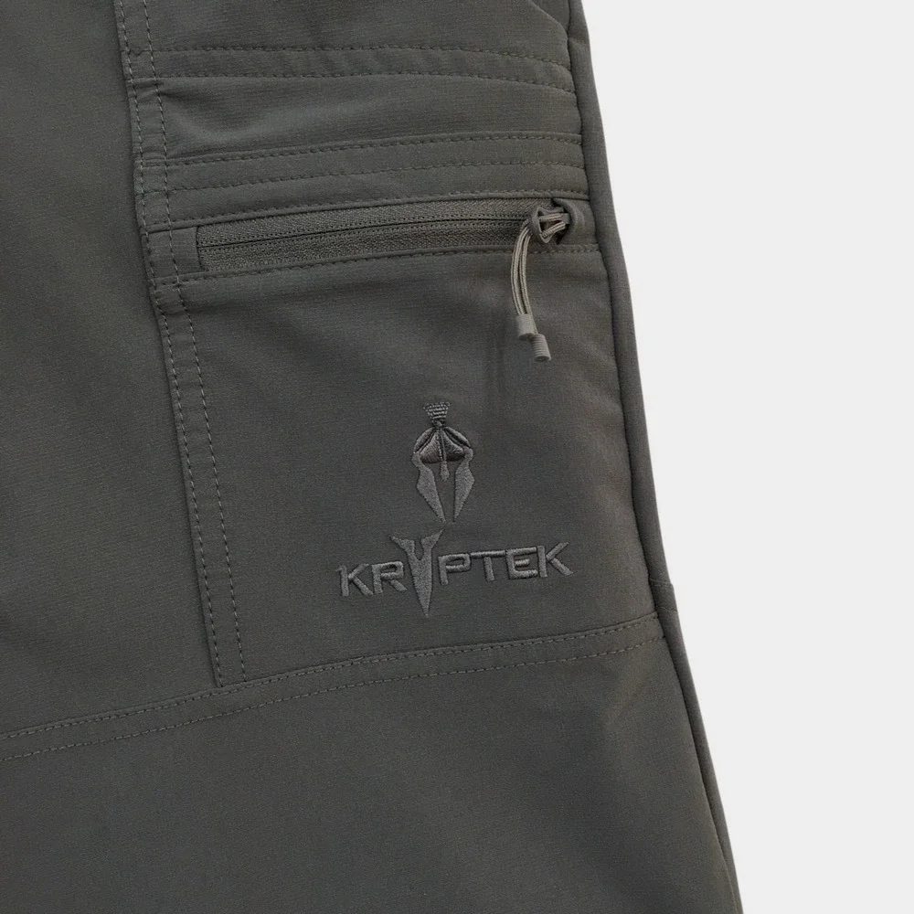 Kryptek Valhalla Mens Tactical Hunting Pants Gray Stretch Cargo 34 Reg